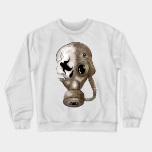 Tattoo Style - Rusty Skull - Aged Crewneck Sweatshirt